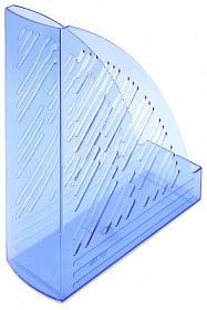 Лоток вертикальный 85 прозрачно синий